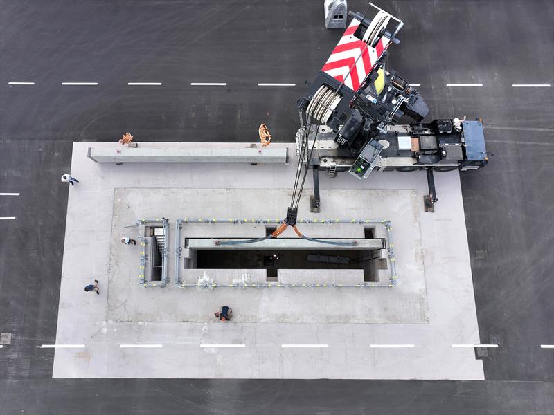 Lusben presents a new inspection pit photo copyright Lusben taken at  and featuring the Marine Industry class