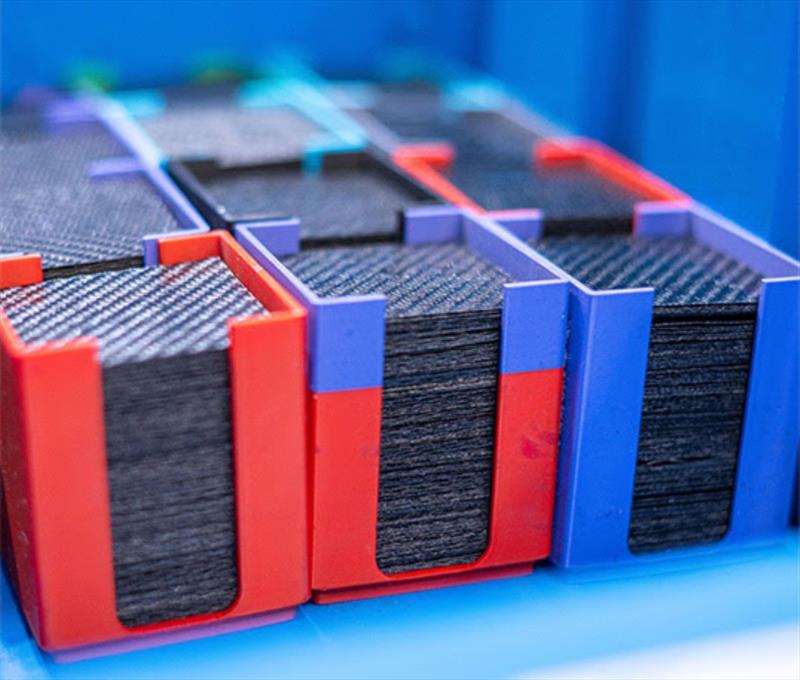 French specialists in sustainable composites have joined forces to create an optimised internal stiffener for a new state of the art body scan scale photo copyright Sicomin taken at  and featuring the Marine Industry class
