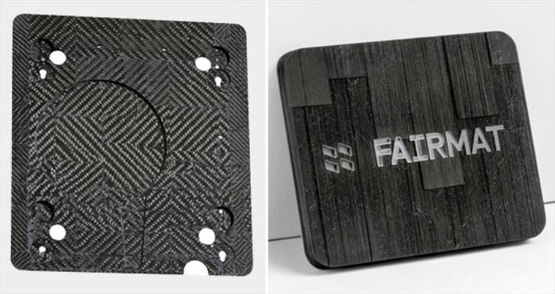 French specialists in sustainable composites have joined forces to create an optimised internal stiffener for a new state of the art body scan scale photo copyright Sicomin taken at  and featuring the Marine Industry class