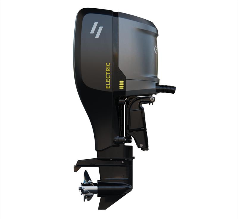 Evoy Outboard Breeze 120+ hp electric motor systems - photo © Evoy