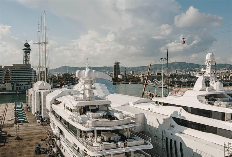 MB92 Barcelona selected as preferred shipyard partner for the Louis Vuitton 37th America's Cup photo copyright MB92 Barcelona taken at  and featuring the Marine Industry class