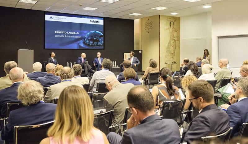 Confindustria Nautica and Deloitte presentation - photo © Stefano Pagani Isnardi