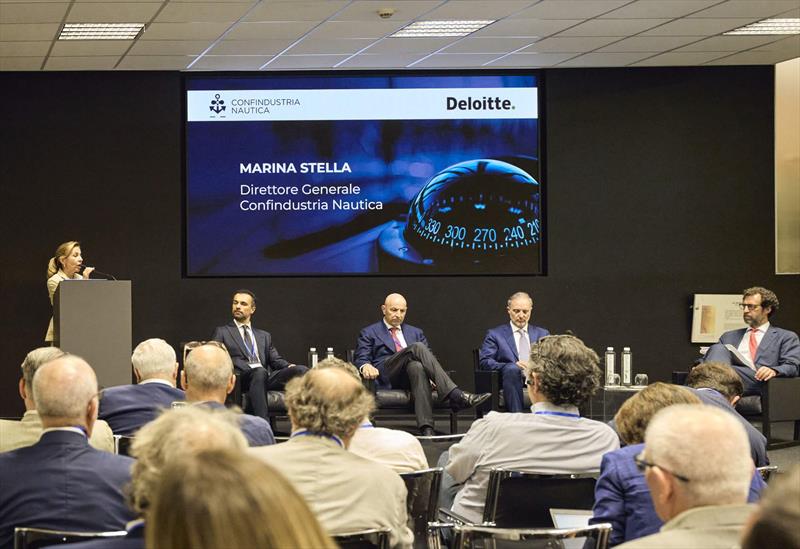 Confindustria Nautica and Deloitte presentation - photo © Stefano Pagani Isnardi