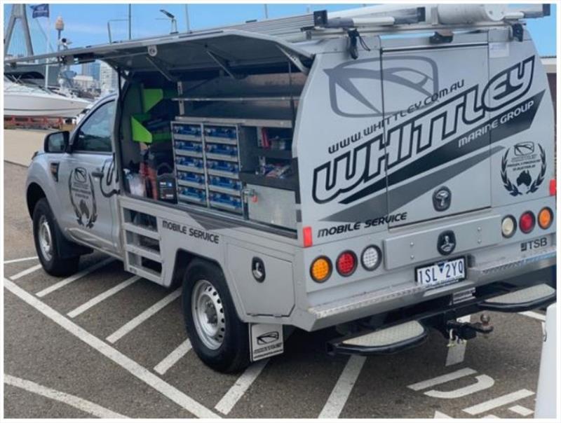Whittley Marine continues to expand service and boating accessories division across Australia - photo © Alan Whittley