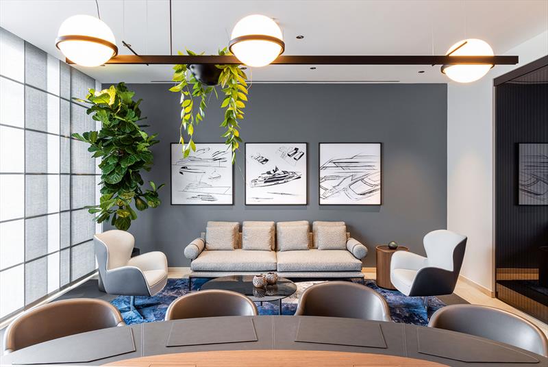 Executive Offices Superyachts Division - Meeting Room - photo © Ferretti Group