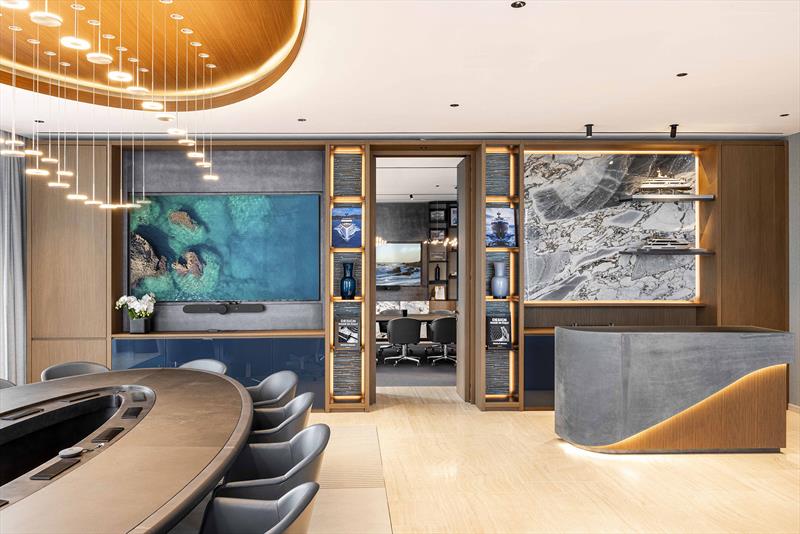 Executive Offices Superyachts Division - Board Room - photo © Ferretti Group