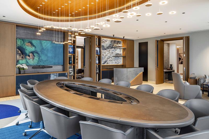 Executive Offices Superyachts Division - Board Room photo copyright Ferretti Group taken at  and featuring the Marine Industry class