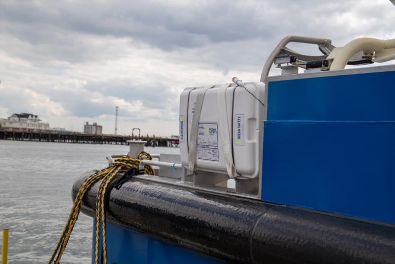 Ocean Safety launches revolutionary addition to its Jon Buoy range at SMM photo copyright Ocean Safety taken at  and featuring the Marine Industry class