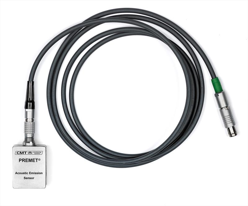 CMT's fuel injection acoustic emission sensor allows ship operators to optimise engine performance and fuel consumption by detecting fuel injection problems - photo © CM Technologies