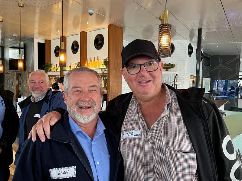 Alan Steber of Steber International with Star Wars and Jeremy Spear, President of AIMEX,  in the background - photo © Marine Lifestyles