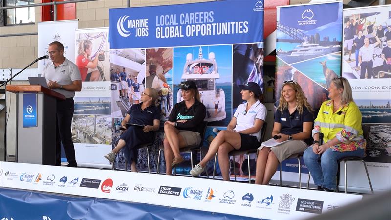Presentation Women in Marine - photo © AIMEX
