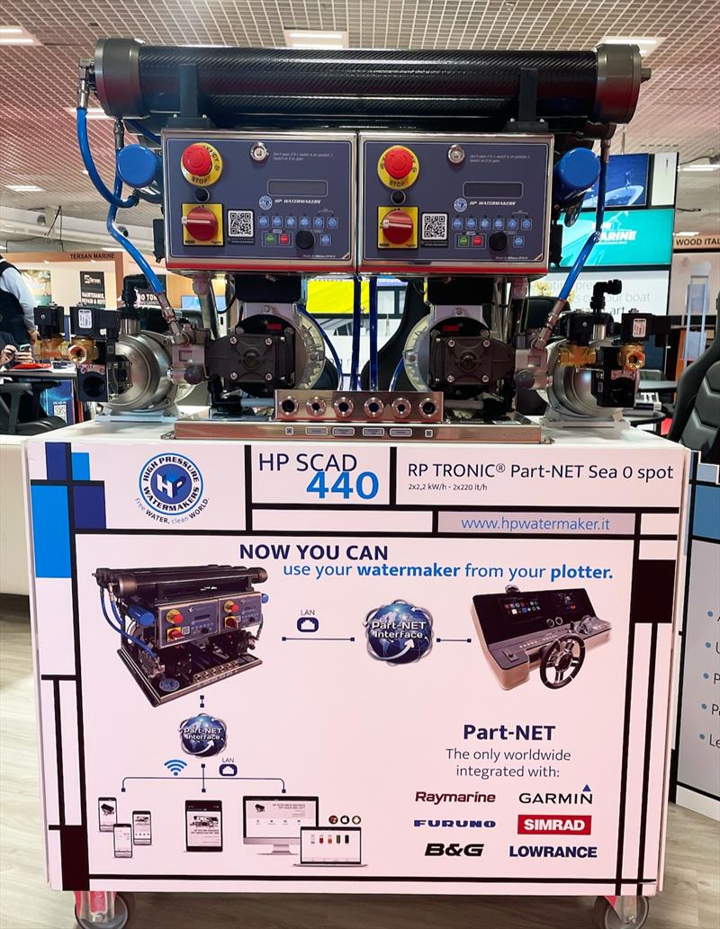 New HP SCA Double series of desalinators  - photo © HP Watermakers