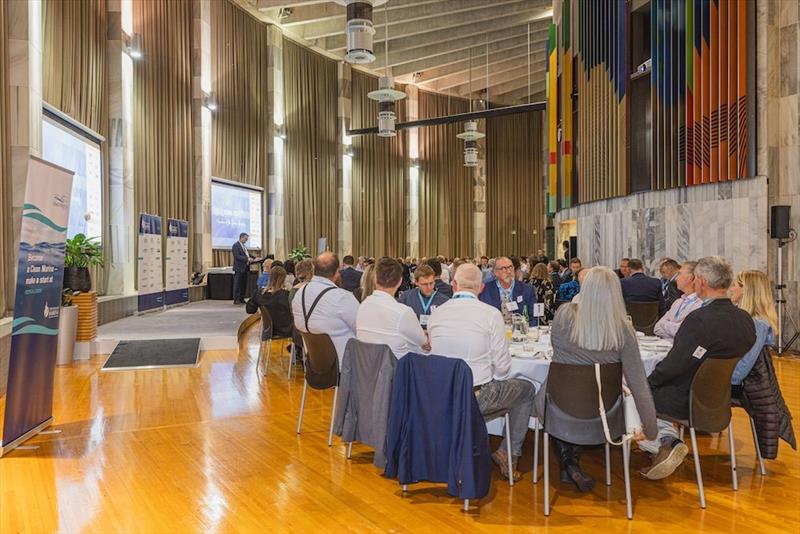 The awards were presented at a celebration dinner in the Banquet Hall, Parliament House - photo © New Zealand Marina Operators Association