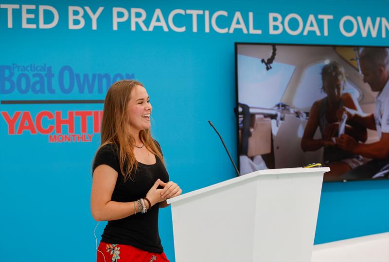 Women in Marine Day at the Southampton International Boat Show - Rowan Wood photo copyright Paul Wyeth taken at  and featuring the Marine Industry class