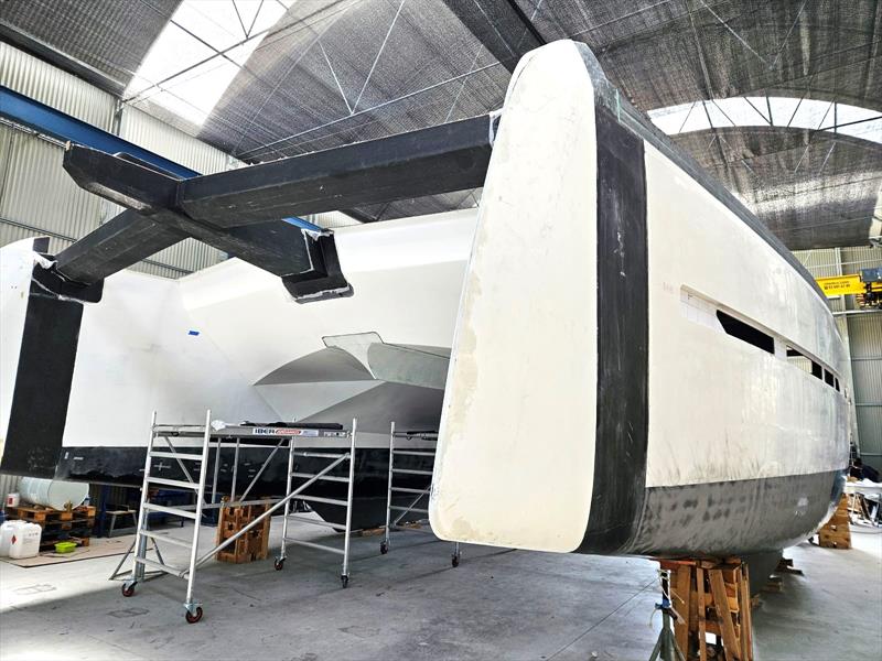 MEL Composites powers ZEN50 yacht with advanced composite materials photo copyright MEL Composites taken at  and featuring the Marine Industry class