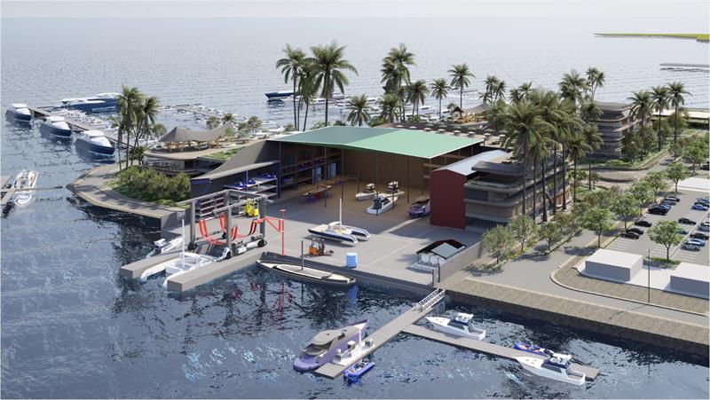 New Bali marina - Yacht service and fuel station - photo © PT Marina Development Indonesia