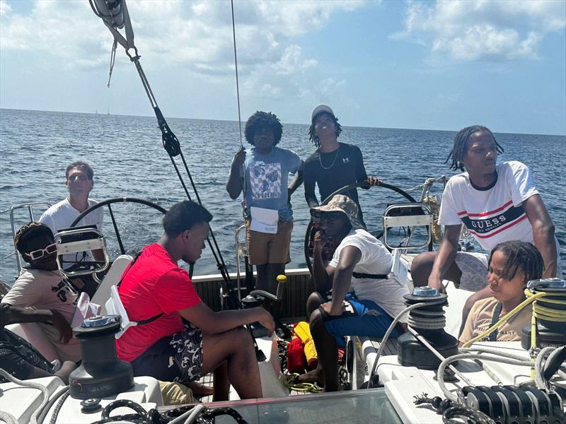 Youth Yacht Charter Program - The crew on watch - photo © SVG Sailing