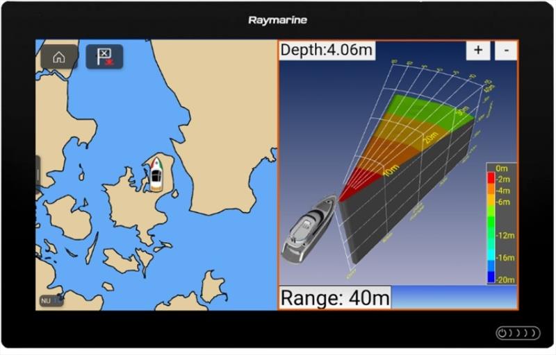 Daniamant's FLS 3D–30 Degrees - Split screen photo copyright Daniamant taken at  and featuring the Marine Industry class