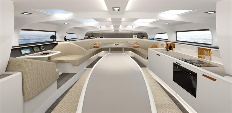 Skaw A interior view photo copyright Sicomin taken at  and featuring the Marine Industry class