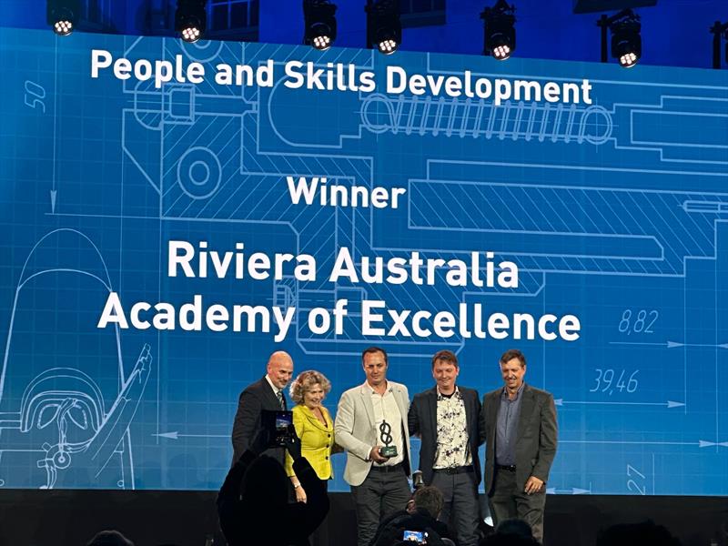 Boat Builders Award – People and Skills Development – Riviera Australia - photo © AIMEX