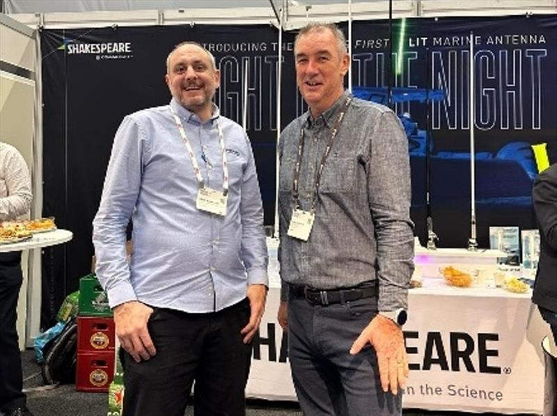 Shakespeare® Marine and SMG Europe at METS 2024 photo copyright Shakespeare® Marine taken at  and featuring the Marine Industry class