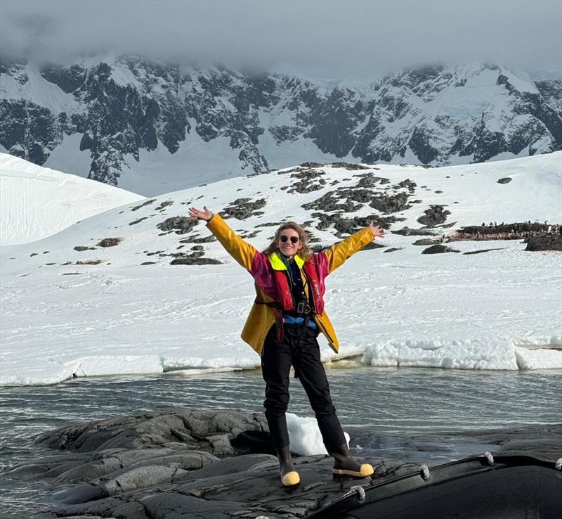 RNLI volunteer Lou Hoskin has begun a five-month expedition in Antarctica photo copyright RNLI taken at  and featuring the Marine Industry class
