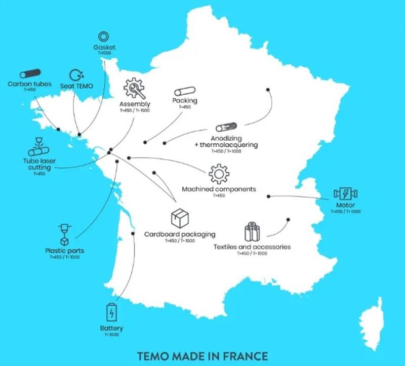 Electric power outboards certified `Origine France Garantie`  - photo © Temo France