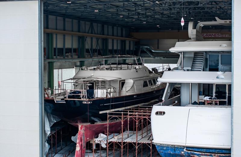 Cantieri Di Pisa Shipyard photo copyright Cantieri di Pisa taken at  and featuring the Marine Industry class