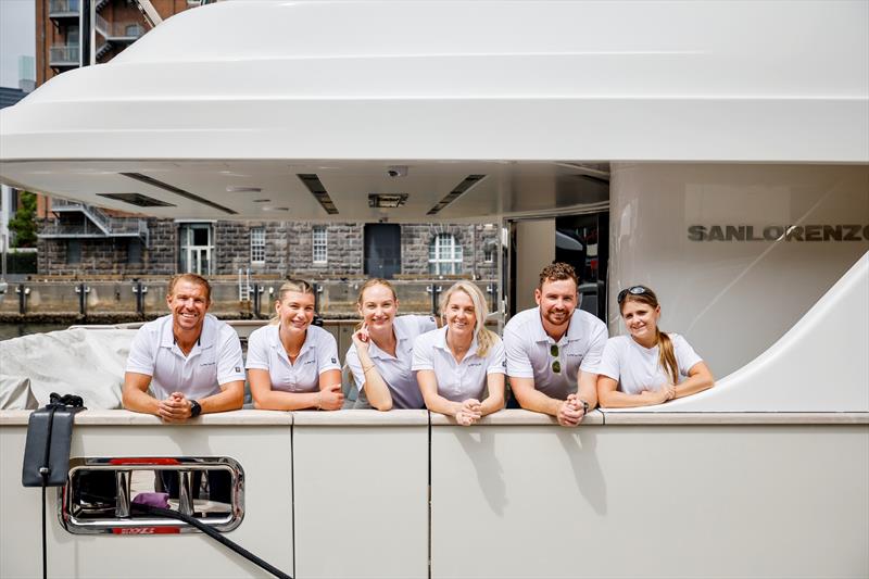 The team from MY Lance - photo © Salty Dingo