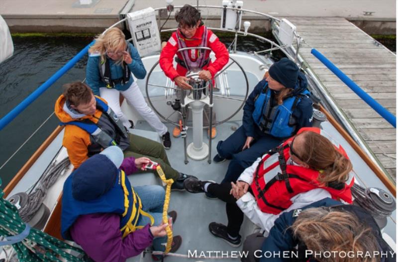 The 2025 National Women's Sailing Association Conference offers both hands-on instruction aboard sailboats as well as in classrooms - photo © Matthew Cohen Photography
