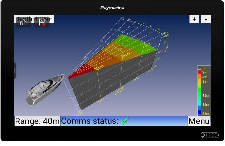FLS 3D 30 degrees - Raymarine Standard View photo copyright Daniamant taken at  and featuring the Marine Industry class