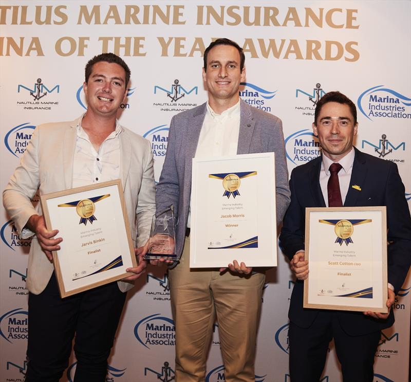 Emerging Talent of the Year Winner and Finalists - photo © Marina Industries Association