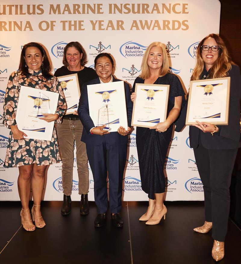 Industry Woman of the Year winner and finalists - photo © Marina Industries Association