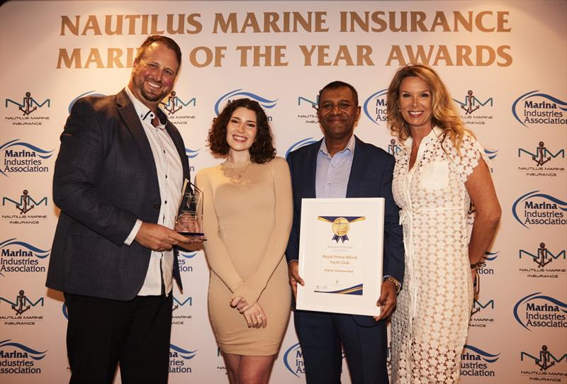 Royal Prince Alfred YC - Boatyard under 20 boats (Highly Commended) photo copyright Marina Industries Association taken at  and featuring the Marine Industry class