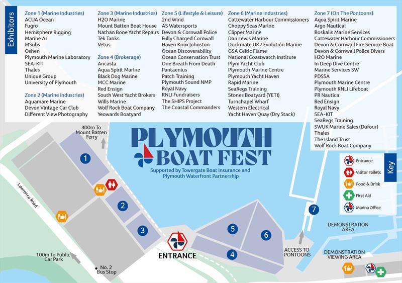 Inaugural line up for Plymouth Boat Fest revealed - photo © Plymouth Yacht Haven