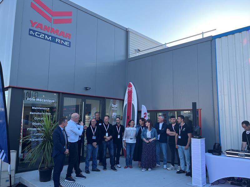C2 Marine unveils state-of-the-art 400m² facility to strengthen Yanmar dealer network in France - photo © Yanmar Marine