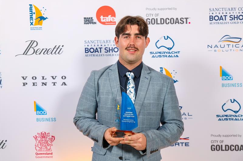 Apprentice of the Year - Mackenzie Janes - Onboard Engineering - photo © Salty Dingo