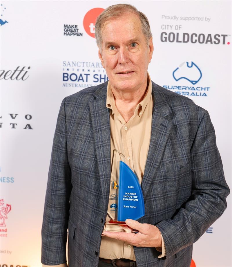 Steve Fisher - Marine Industry Champion - photo © Salty Dingo