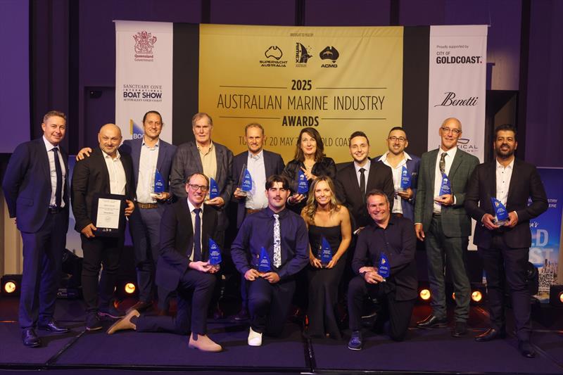 Australian Marine Industry Awards winners 2025 - photo © Salty Dingo