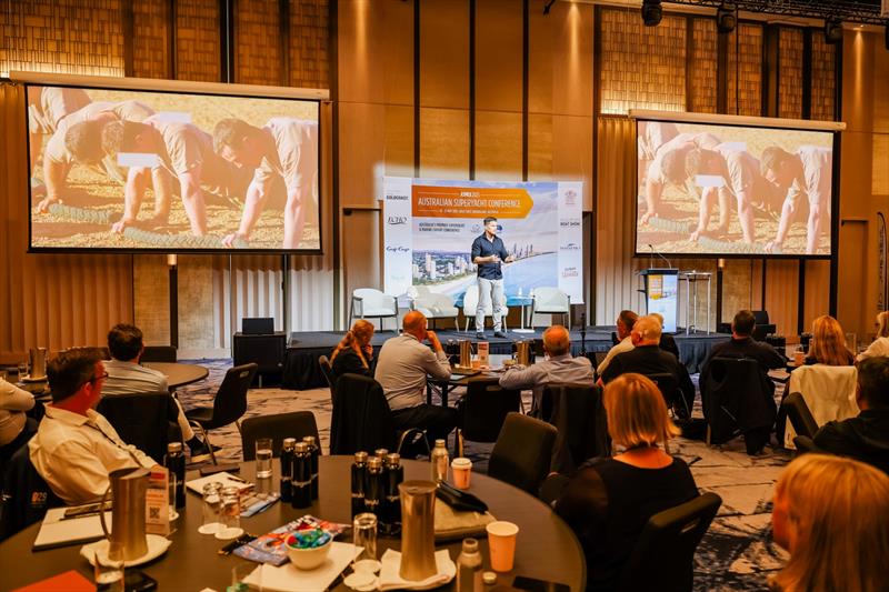 Mark Wales Captivated the Delegates - photo © Salty Dingo