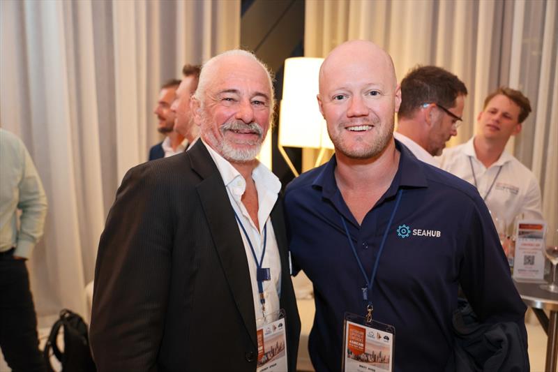 Jeremy Spear, President AIMEX and Matt Hyde, Seahub Software - photo © Salty Dingo