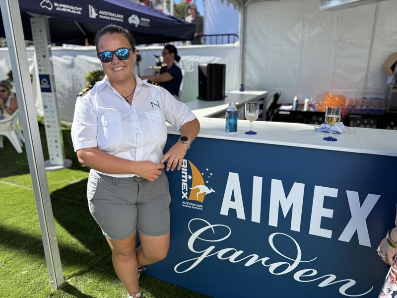 Kayla Collett - Young Professionals Lunch speaker photo copyright AIMEX taken at  and featuring the Marine Industry class