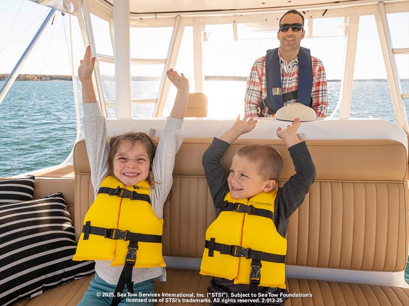 Sea Tow Foundation Life Jacket Loaner Program photo copyright Sea Tow Foundation taken at  and featuring the Marine Industry class