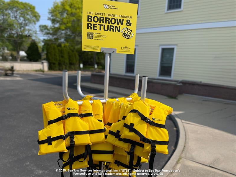 Sea Tow Foundation Life Jacket Loaner Program - photo © Sea Tow Foundation