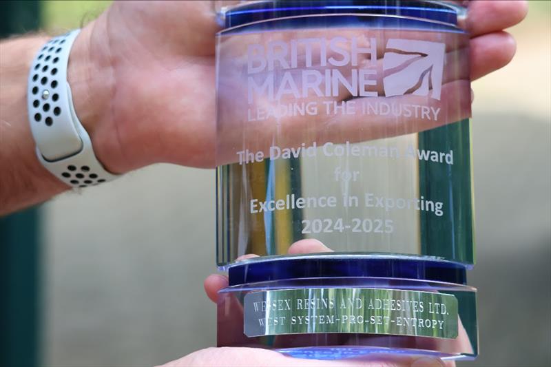Wessex Resins & Adhesives Win The David Coleman Excellence in Exporting Award 2025 - photo © Sasha Millington-Latham, Wessex Resins & Adhesives