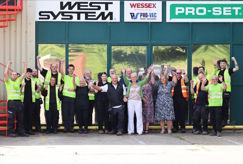 Wessex Resins & Adhesives Win The David Coleman Excellence in Exporting Award 2025 photo copyright Sasha Millington-Latham, Wessex Resins & Adhesives taken at  and featuring the Marine Industry class