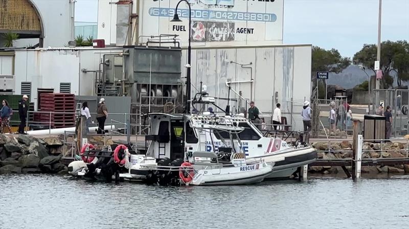 Marine Rescue Eden's two rescue vessels X21 and X30 - photo © Marine Rescue NSW 