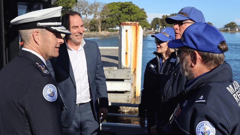 Barrell, Dib and Volunteers - photo © Marine Rescue NSW