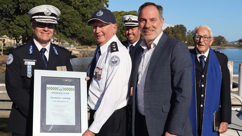 Barrell, Wright and Dib - photo © Marine Rescue NSW