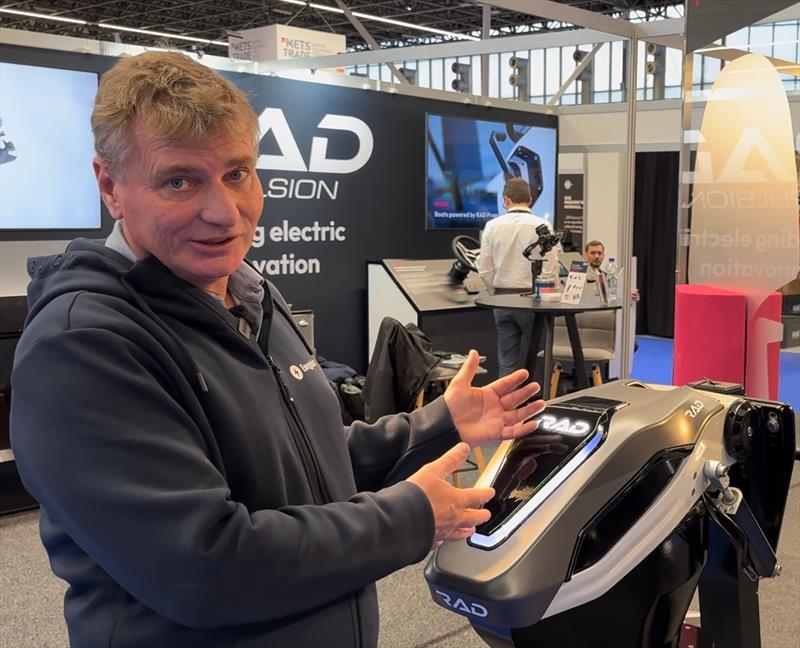 Duco Snijder and the RAD Pulse - photo © RAD Propulsion